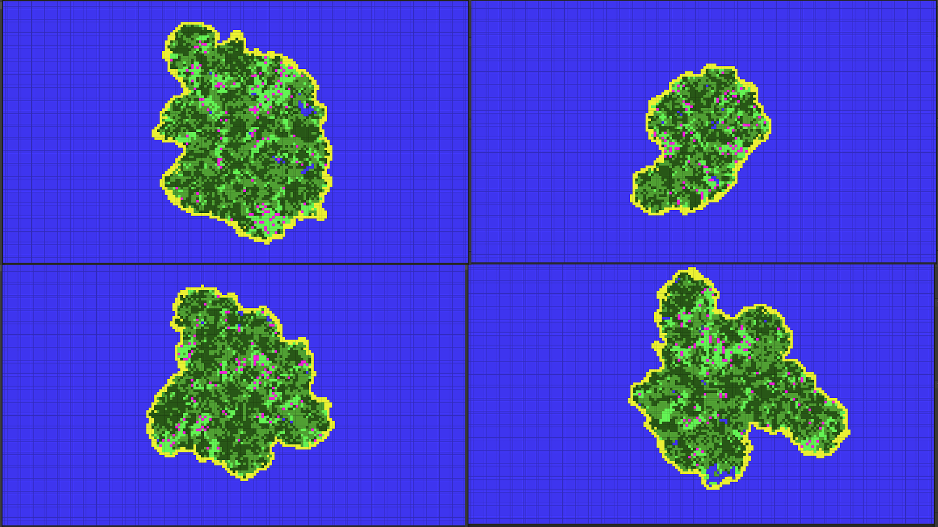 4 Generated islands